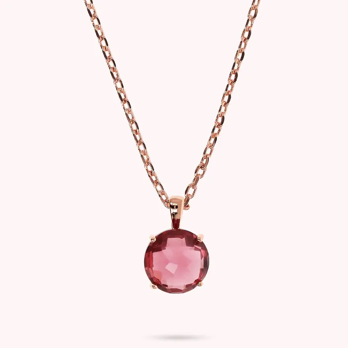 Collana Catena Rolo con Pendente in Prisma Gem Taglio Mosaico Bronzallure Earrings Collana Catena Rolo con Pendente in Prisma Gem Taglio Mosaico Bronzallure Earrings
