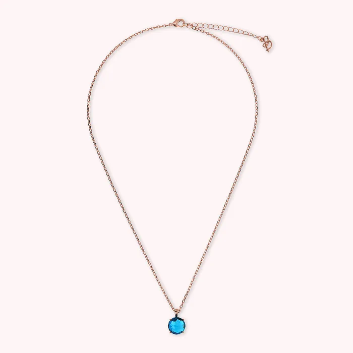 Collana Catena Rolo con Pendente in Prisma Gem Taglio Mosaico Bronzallure Earrings