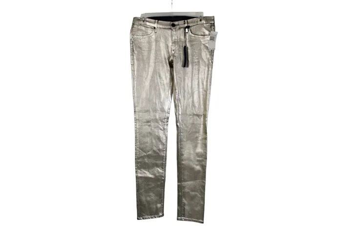 PreStyled Sets NEW Juicy Couture Gold Foil Coated Jeans 28 6 Juicy Couture PreStyled Sets NEW Juicy Couture Gold Foil Coated Jeans 28 6 Juicy Couture