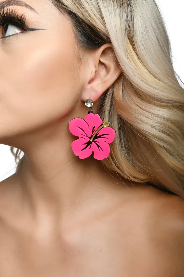 Earrings THE LUMI SHOP Aloha Lotus Earrings