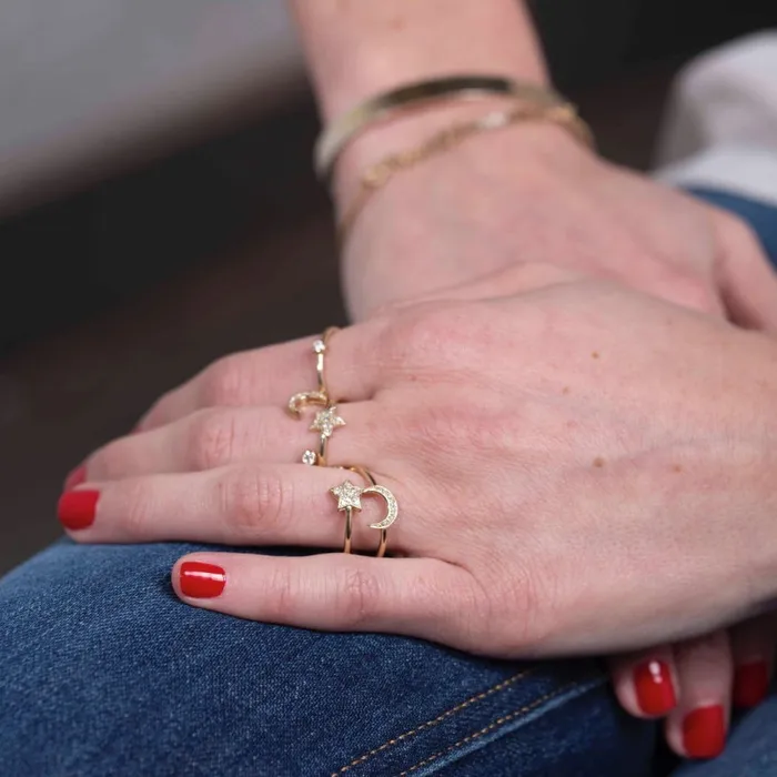 Rings Alexis Jae 5 Point Star Diamond Ring