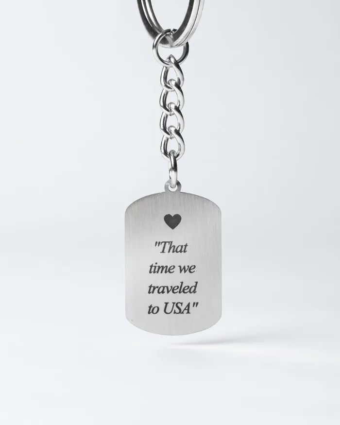 Silvercut Original Earrings Dogtag Keychain Silvercut Original Earrings Dogtag Keychain