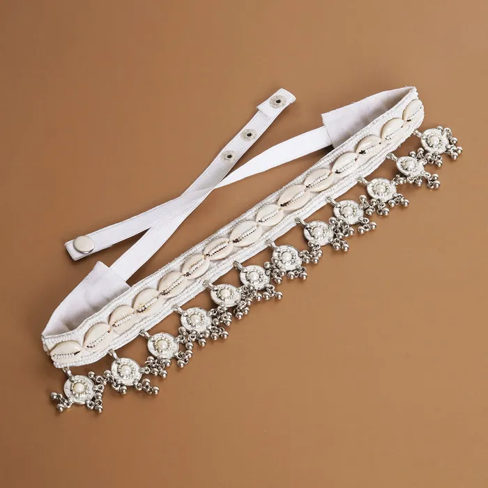 Teejh Rings Teejh Alayna Shell White Belt