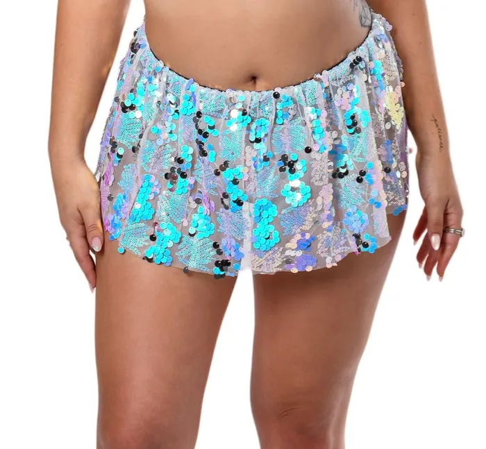 THE LUMi SHOP Earrings Mini Sequin Skirt Sparkle Galaxy