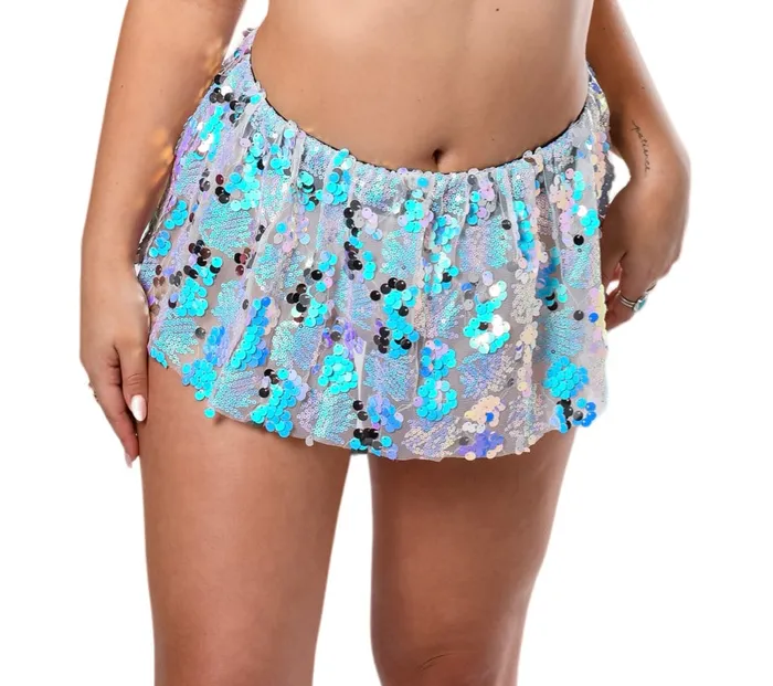 THE LUMi SHOP Earrings Mini Sequin Skirt Sparkle Galaxy