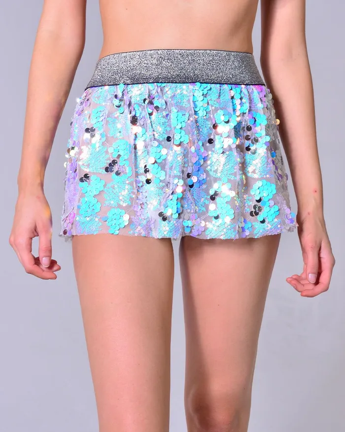 THE LUMi SHOP Earrings Mini Sequin Skirt Sparkle Galaxy