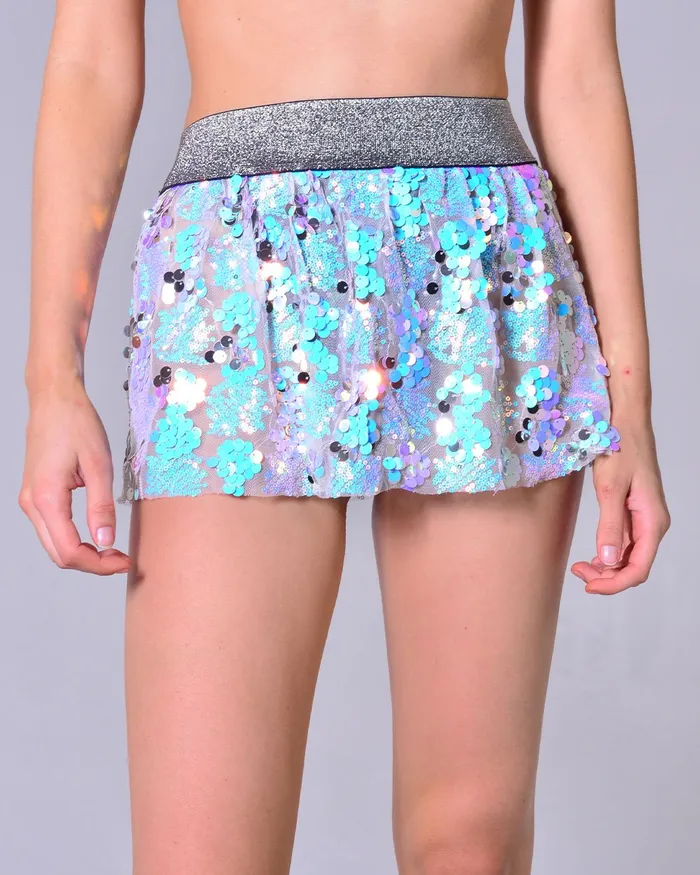 THE LUMi SHOP Earrings Mini Sequin Skirt Sparkle Galaxy