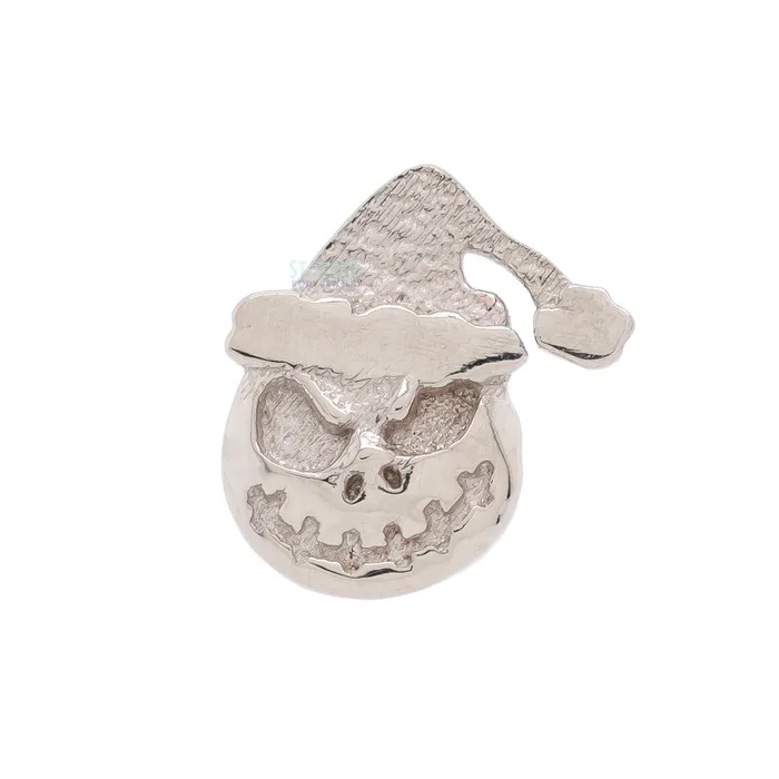 threadless Skeleton Claus End in Gold Mushroom Body Jewelry mushroom Earrings