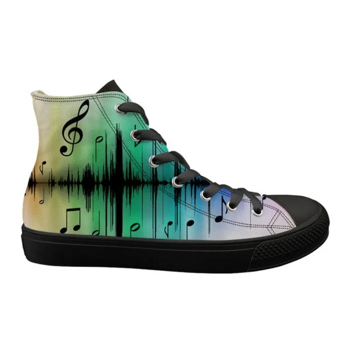 Earrings FORUDESIGNS WORKGROUP store Electric Rainbow High Top Shoes