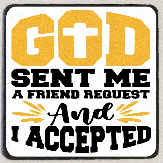 Earrings Iris Fashion Jewelry M217 God Friend Request Refrigerator Magnet