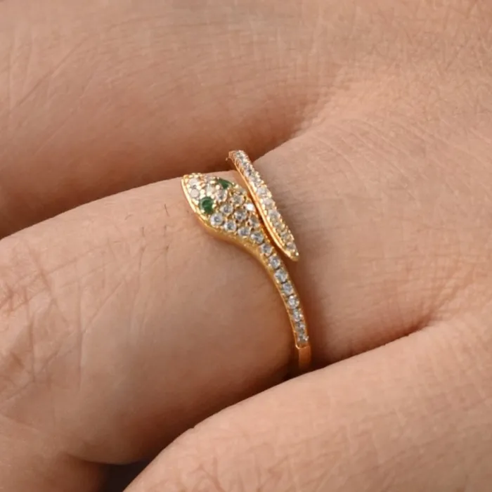 Jewelvers Rings 14K GoldFilled Snake Wrap Ring