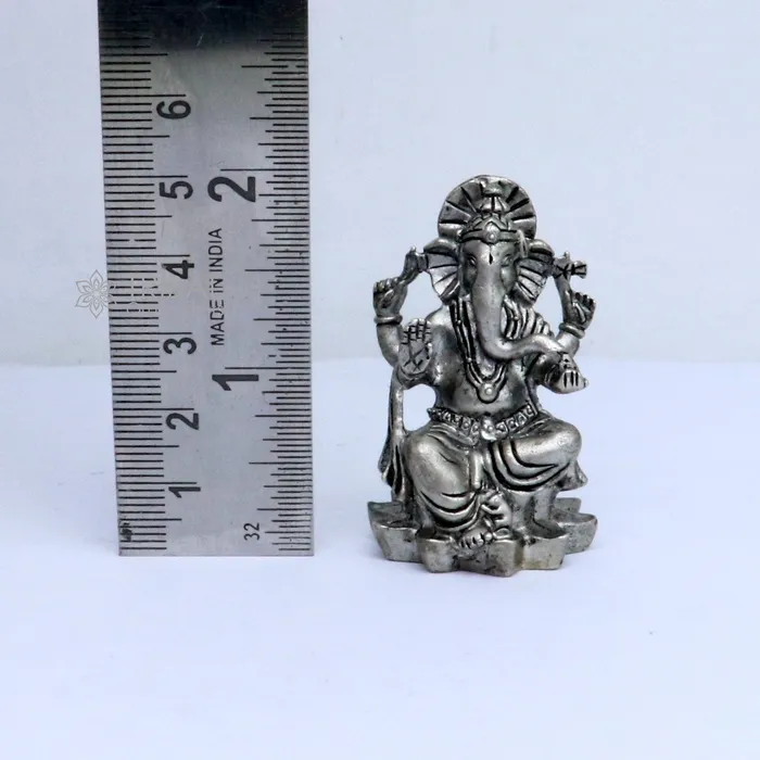 Necklaces TRIBAL ORNAMENTS 925 Sterling silver Lakshmi and Ganesha Kamlasan statue figurine puja article Diwali puja brings joy hope and wealth to the owners art719 Necklaces TRIBAL ORNAMENTS 925 Sterling silver Lakshmi and Ganesha Kamlasan statue figurine puja article Diwali puja brings joy hope and wealth to the owners art719