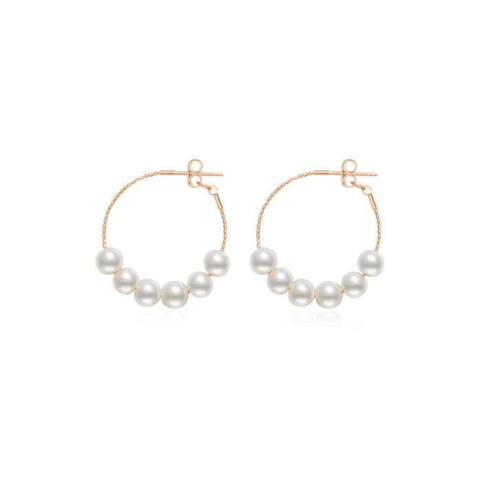 Pearly Lustre Earrings New Yorker Freshwater Pearl Earrings WE00527
