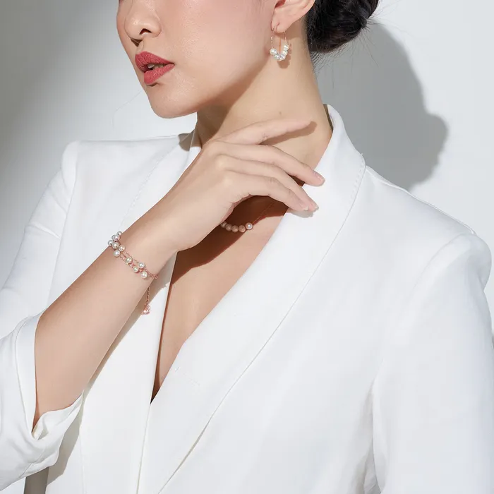 Pearly Lustre Earrings New Yorker Freshwater Pearl Earrings WE00527