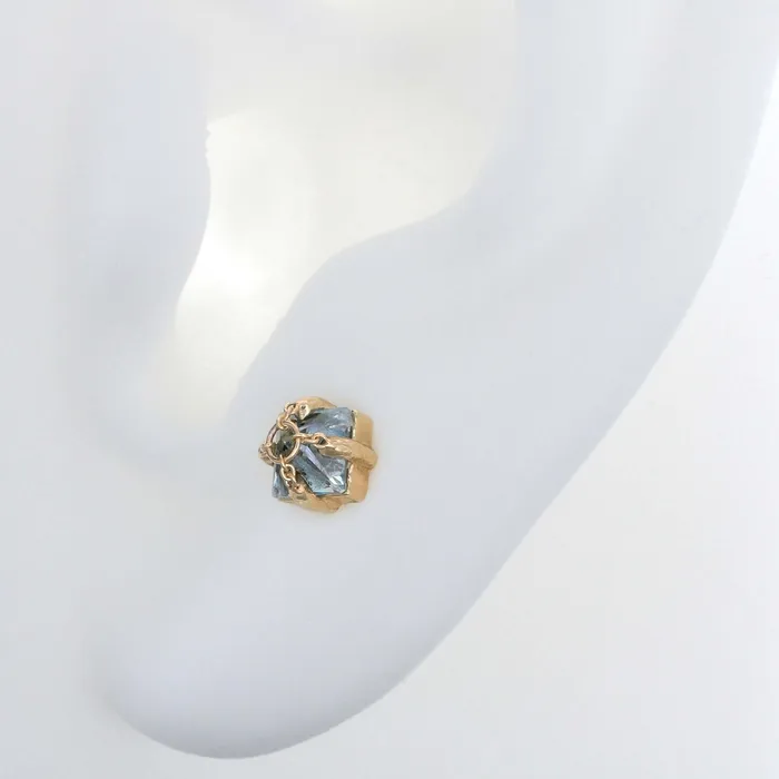 Pupil Hall Rings How Dare You End Ice Blue Topaz