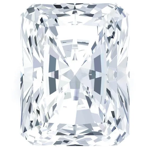 Rings FIRE BRILLIANCE FAB Moissanite Radiant Cut