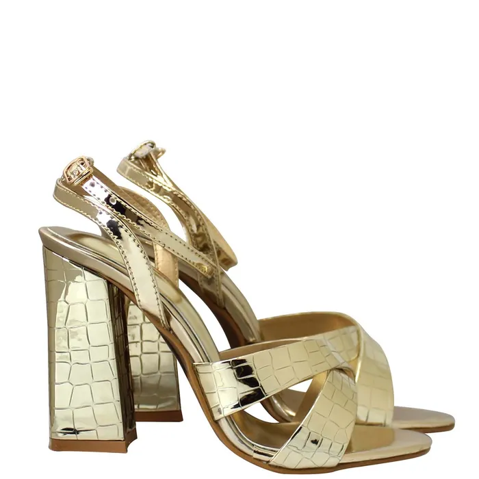 Walkeaze Necklaces Women Formal Block Heel 62526S