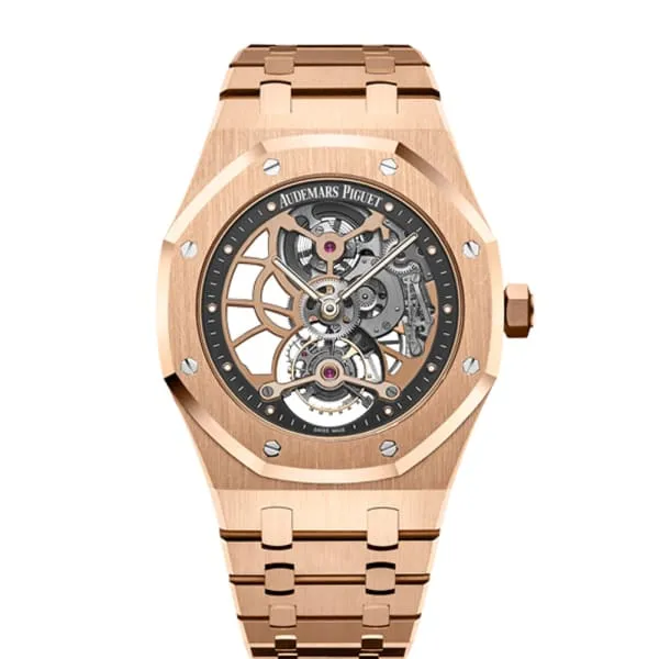 Bracelets Audemars Piguet Royal Oak Tourbillon ExtraThin Openworked 41mm Mens Watch Ref 26518OROO1220OR01 Slate Grey Skeleton Dial 18K Rose Gold Bracelet Audemars Piguet Bracelets Audemars Piguet Royal Oak Tourbillon ExtraThin Openworked 41mm Mens Watch Ref 26518OROO1220OR01 Slate Grey Skeleton Dial 18K Rose Gold Bracelet Audemars Piguet
