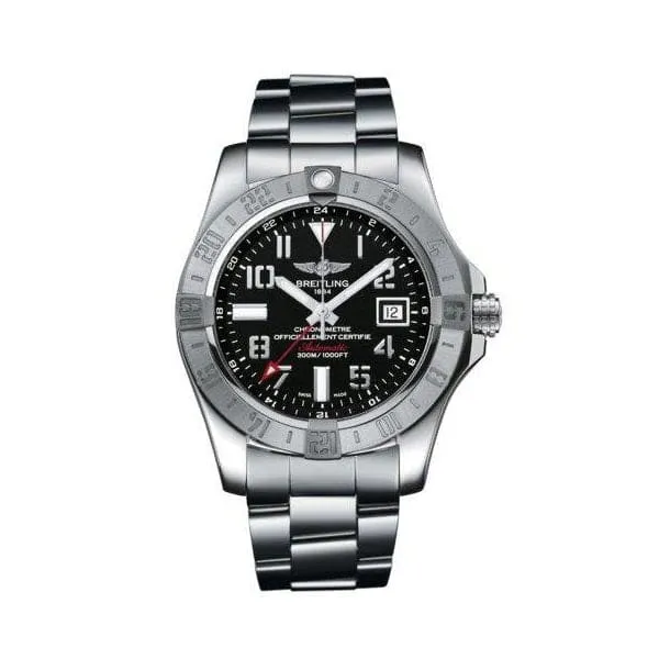 Bracelets Breitling Mens AVENGER II GMT 43mm Stainless Steel Black dial Watch A32390111B2A1 Breitling Bracelets Breitling Mens AVENGER II GMT 43mm Stainless Steel Black dial Watch A32390111B2A1 Breitling
