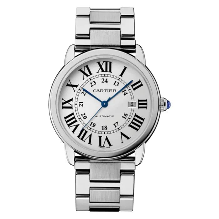 Bracelets Cartier Cartier Ronde Solo de Cartier 42mm Watch Ref W6701011 Silver Roman Arabic Dial Stainless Steel Bracelet Bracelets Cartier Cartier Ronde Solo de Cartier 42mm Watch Ref W6701011 Silver Roman Arabic Dial Stainless Steel Bracelet