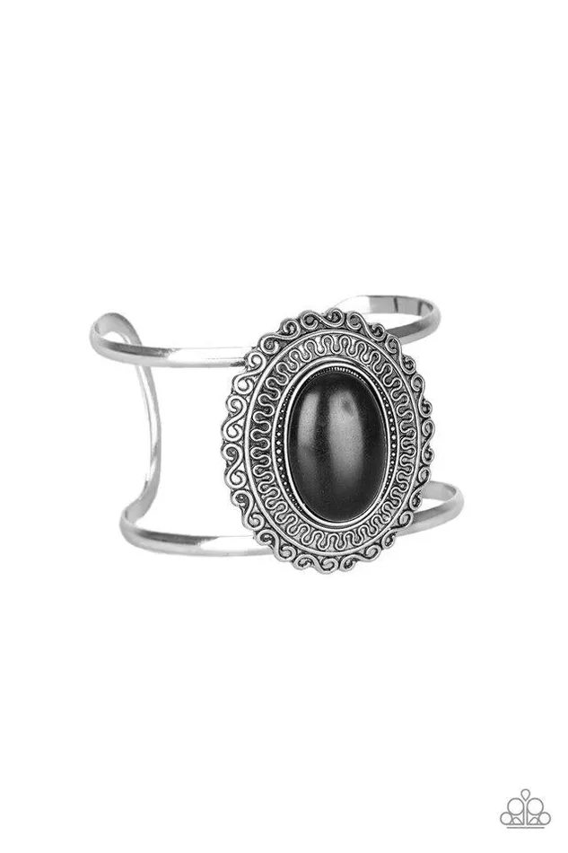 Bracelets Paparazzi Bracelet Extra EMPRESSive Black Paparazzi Jewelry