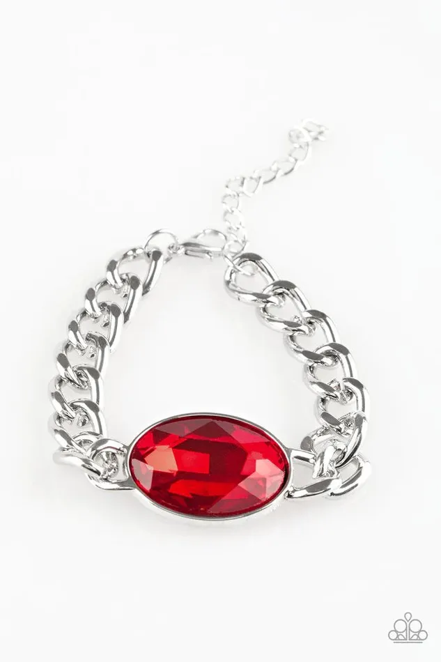 Bracelets Paparazzi Bracelet Luxury Lush Red Paparazzi Jewelry