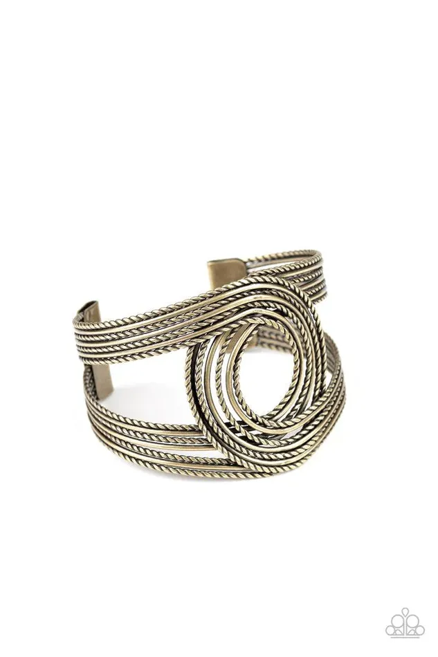 Bracelets Paparazzi Bracelet Rustic Coils Brass Paparazzi Jewelry
