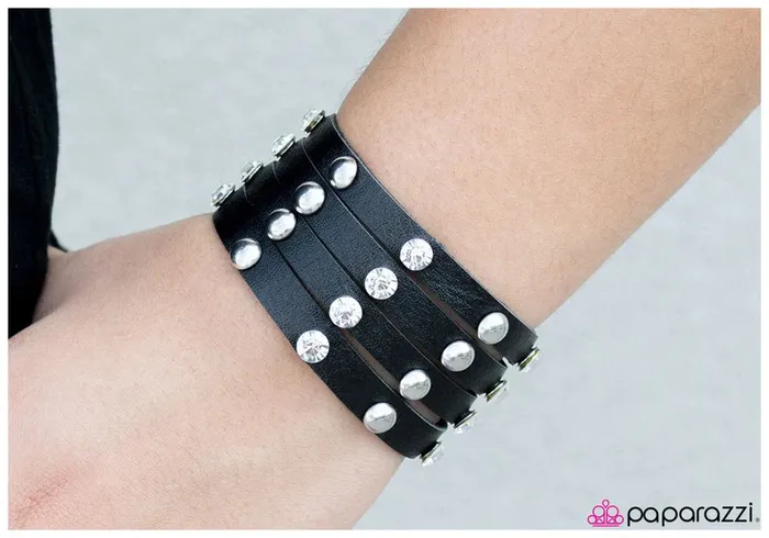 Bracelets Paparazzi Jewelry Paparazzi Bracelet Born To Be Wild Black