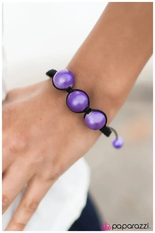 Bracelets Paparazzi Jewelry Paparazzi Bracelet Colorful Expressions Purple