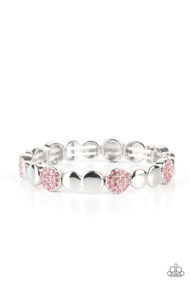 Bracelets Paparazzi Jewelry Paparazzi Bracelet Dimensional Dazzle Pink Bracelets Paparazzi Jewelry Paparazzi Bracelet Dimensional Dazzle Pink
