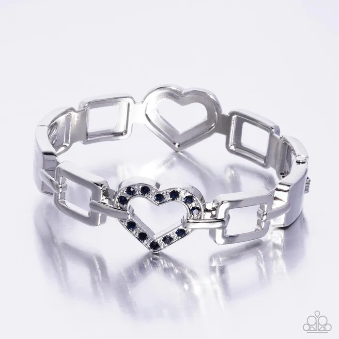 Bracelets Paparazzi Jewelry Paparazzi Bracelet Flashy Fondness Blue Bracelets Paparazzi Jewelry Paparazzi Bracelet Flashy Fondness Blue