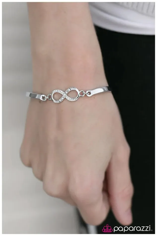 Bracelets Paparazzi Jewelry Paparazzi Bracelet Heres To Forever Silver