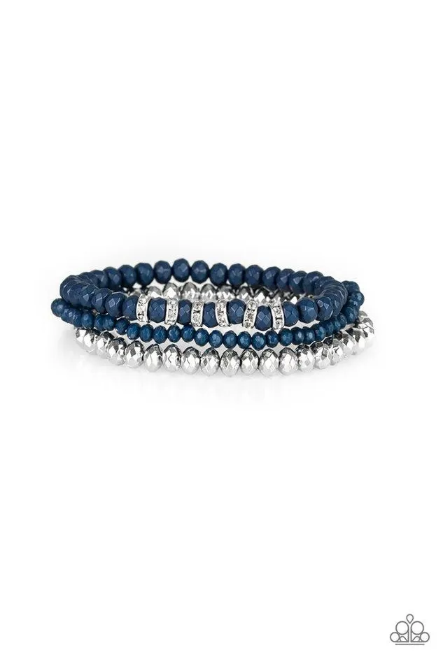 Bracelets Paparazzi Jewelry Paparazzi Bracelet Ideal Idol Blue