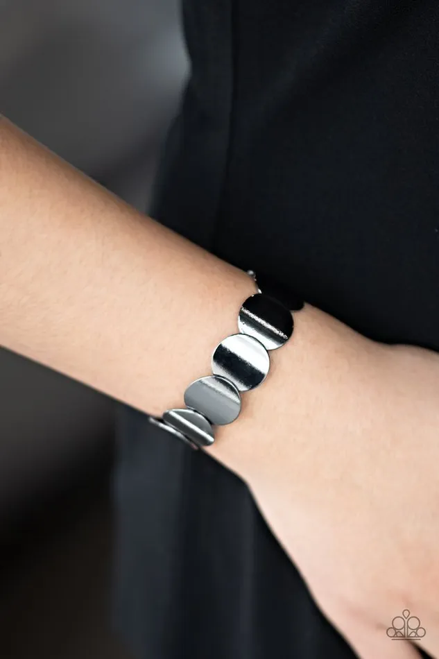 Bracelets Paparazzi Jewelry Paparazzi Bracelet Industrial Influencer Black