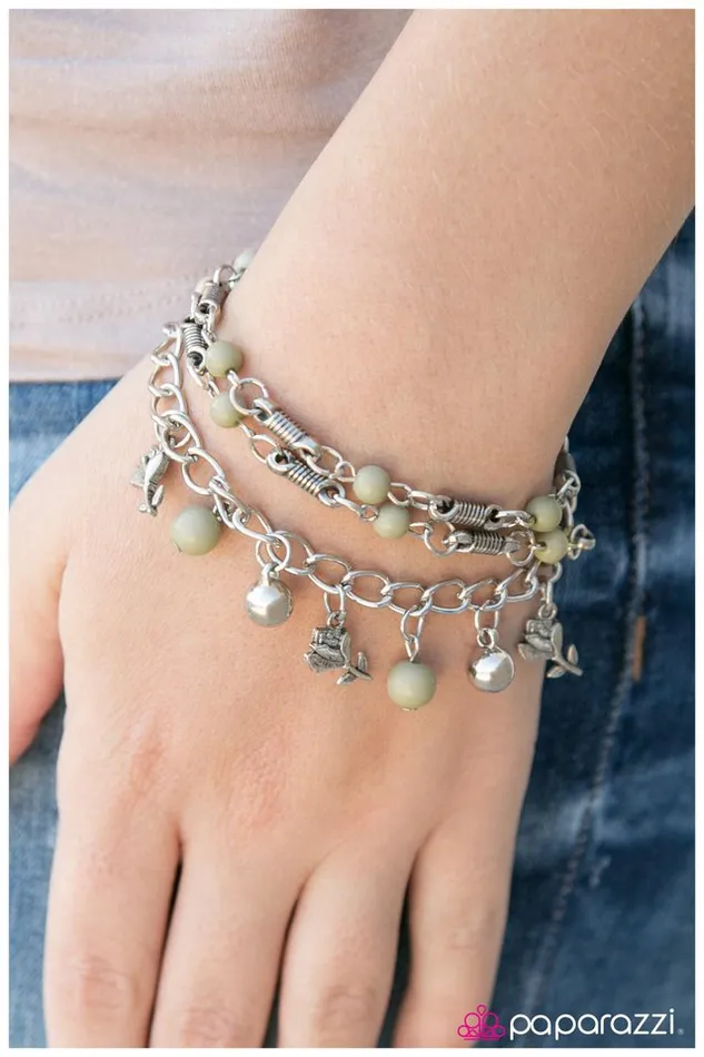 Bracelets Paparazzi Jewelry Paparazzi Bracelet Like Fine Wine Green