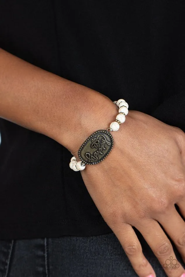 Bracelets Paparazzi Jewelry Paparazzi Bracelet Lively Landscape Brass