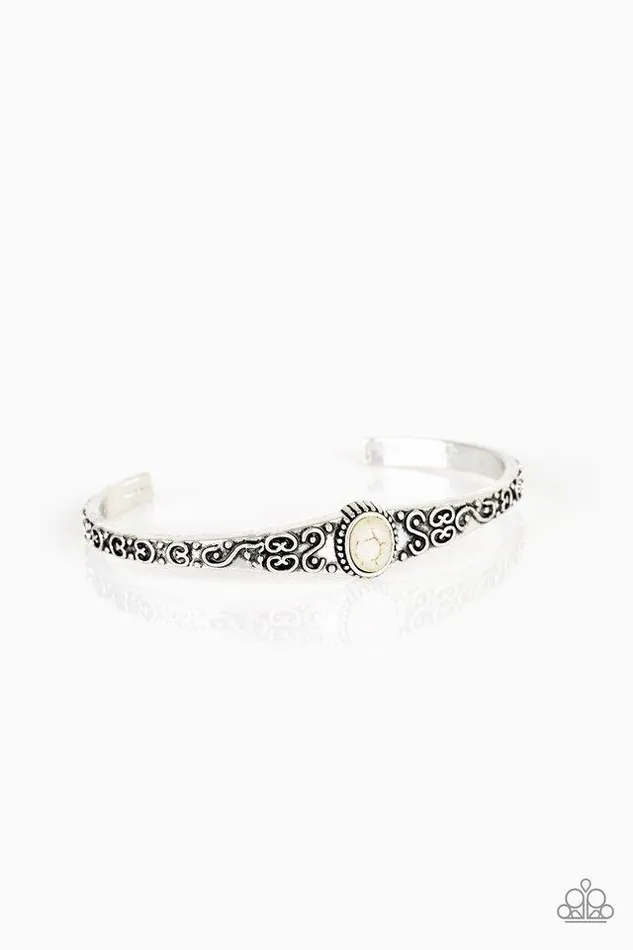 Bracelets Paparazzi Jewelry Paparazzi Bracelet Make Your Own Path White