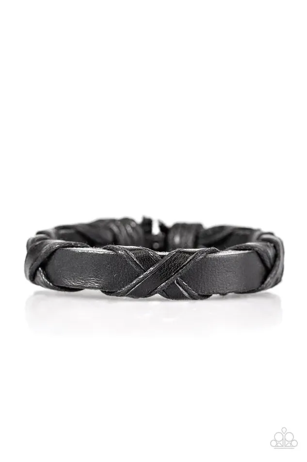 Bracelets Paparazzi Jewelry Paparazzi Bracelet Road Radier Black