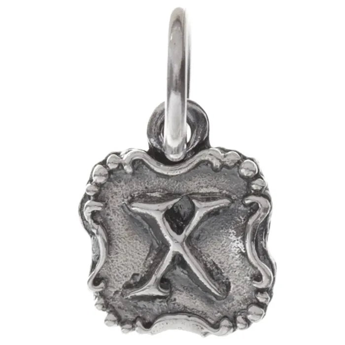 Charm Necklaces Waxing Poetic Crest Insignia Charm X Waxing Poetic