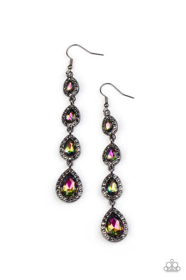 Earrings Paparazzi Earring Confidently Classy Multi Paparazzi Jewelry