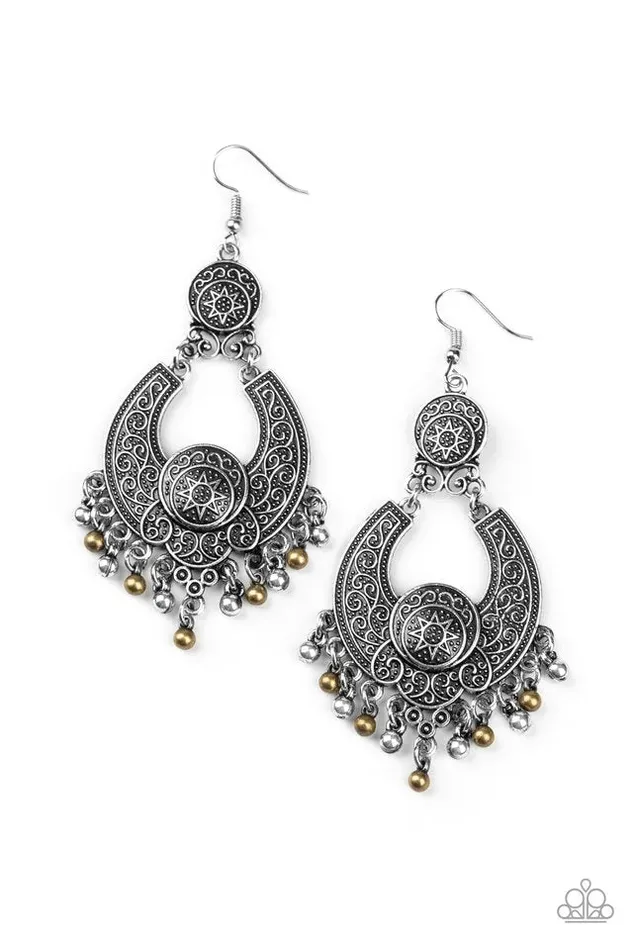 Earrings Paparazzi Earring Sunny Chimes Multi Paparazzi Jewelry