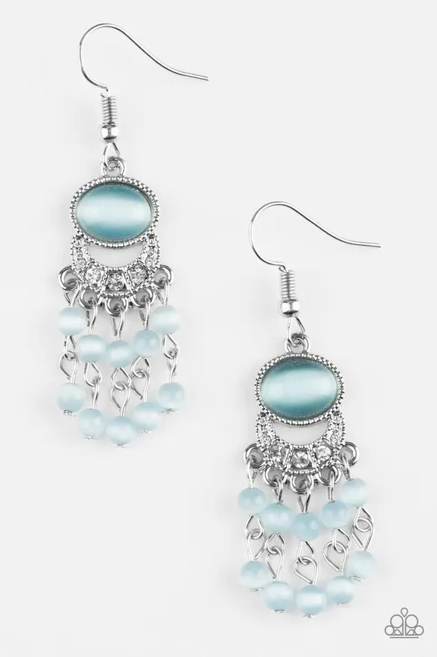 Earrings Paparazzi Jewelry Paparazzi Earring A Spring State Of Mind Blue