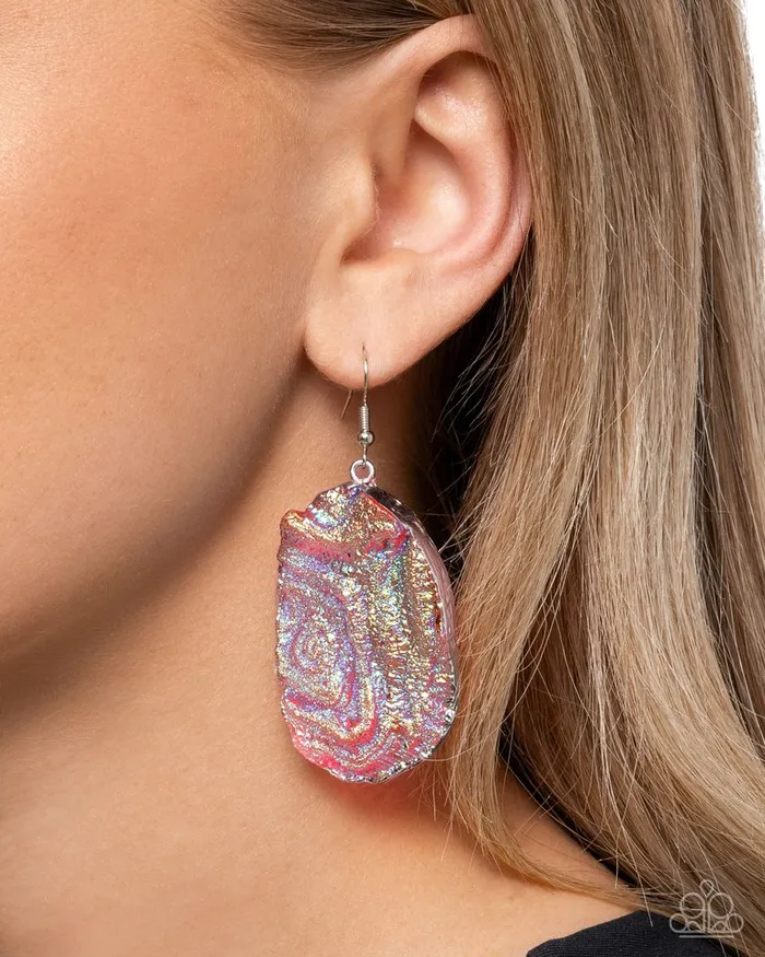 Earrings Paparazzi Jewelry Paparazzi Earring Artistic Avenue Pink
