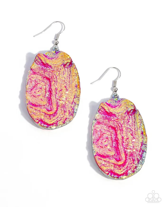 Earrings Paparazzi Jewelry Paparazzi Earring Artistic Avenue Pink Earrings Paparazzi Jewelry Paparazzi Earring Artistic Avenue Pink