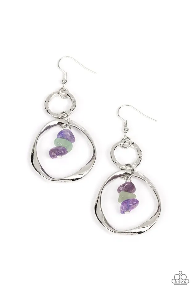 Earrings Paparazzi Jewelry Paparazzi Earring GoodNatured Spirit Purple Earrings Paparazzi Jewelry Paparazzi Earring GoodNatured Spirit Purple