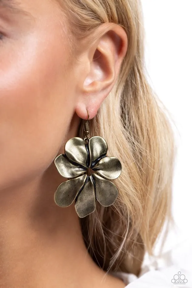 Earrings Paparazzi Jewelry Paparazzi Earring Hinging Hallmark Brass