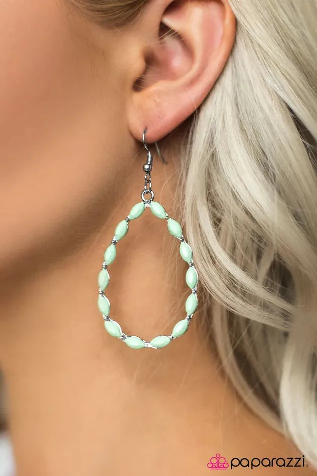 Earrings Paparazzi Jewelry Paparazzi Earring Sometimes All You Need Is Color Green