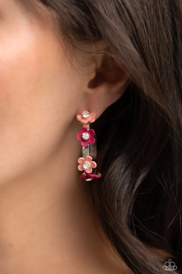 Earrings Paparazzi Jewelry Paparazzi Earring Strictly Springtime Orange