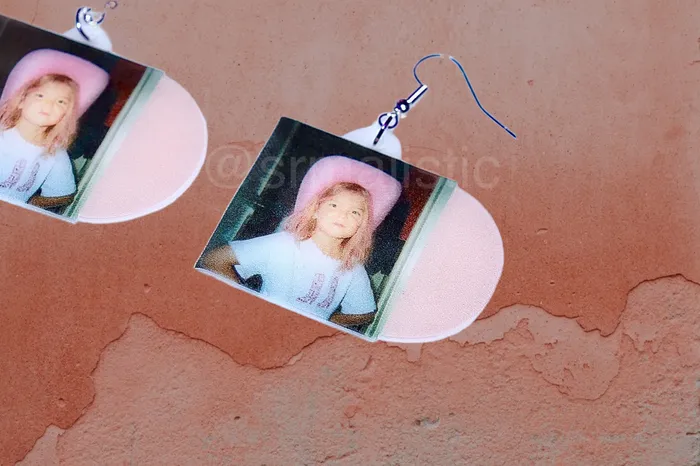 Earrings Sam Makes Things Briston Maroney Indiana Vinyl Album Handmade Earrings