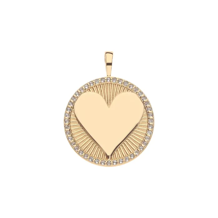 Jane Win Necklaces Jane Win LOVE Embellished Hearts Find Me Pendant Necklace Jane Win Necklaces Jane Win LOVE Embellished Hearts Find Me Pendant Necklace
